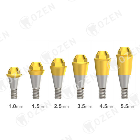 Multi-Unit Straight abutment compatible with Dentium Superline