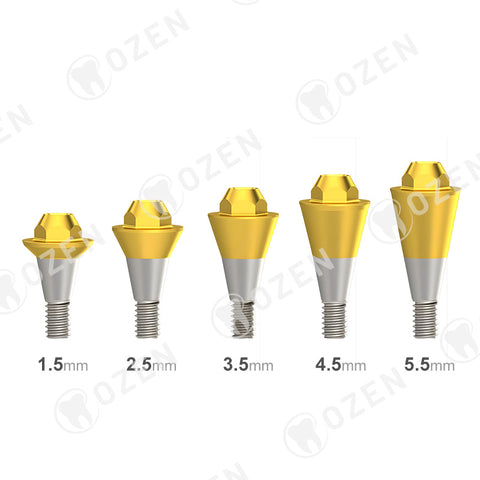 Multi-Unit Straight abutment compatible with Dentium Superline