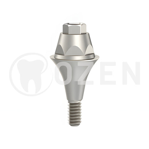 Multi-Unit Straight abutment compatible with Dio UFII
