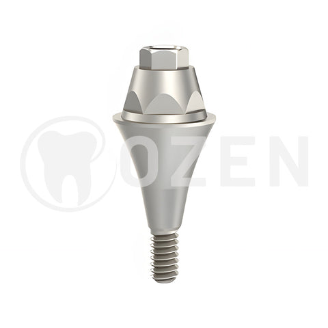 Multi-Unit Straight abutment compatible with Dio UFII