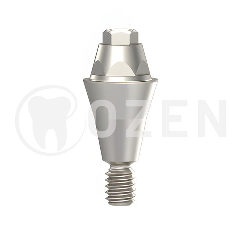 Multi-Unit Straight abutment compatible with Dio UFII