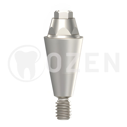 Multi-Unit Straight abutment compatible with Dio UFII