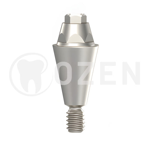 Multi-Unit Straight abutment compatible with Dio UFII