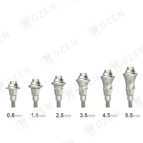 Multi-Unit Straight abutment compatible with Neodent GM
