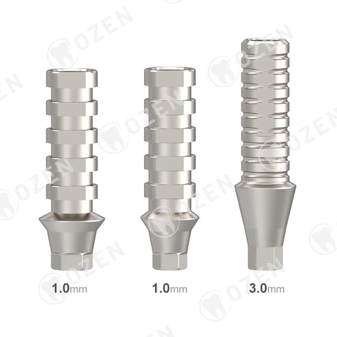 Temporary abutment compatible with Osstem-TS