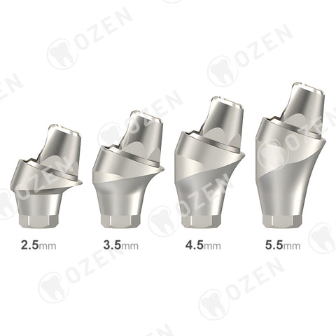 Multi-Unit Angle abutment compatible with Dio UFII