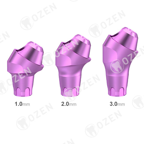 Multi-Unit Angle abutment compatible with Mis C1