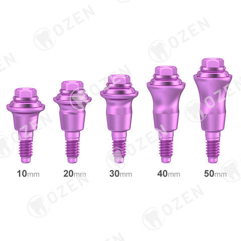 Multi-Unit Straight abutment compatible with Mis C1