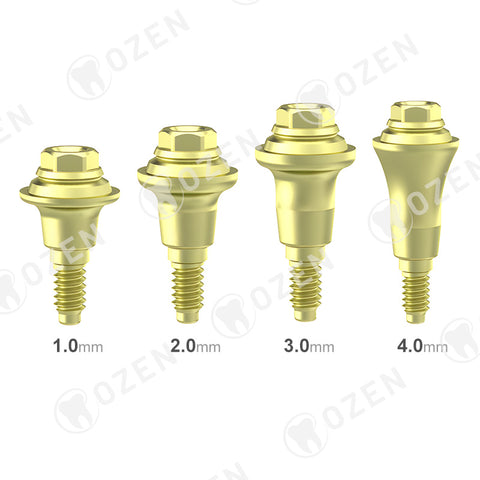 Multi-Unit Straight abutment compatible with Mis C1